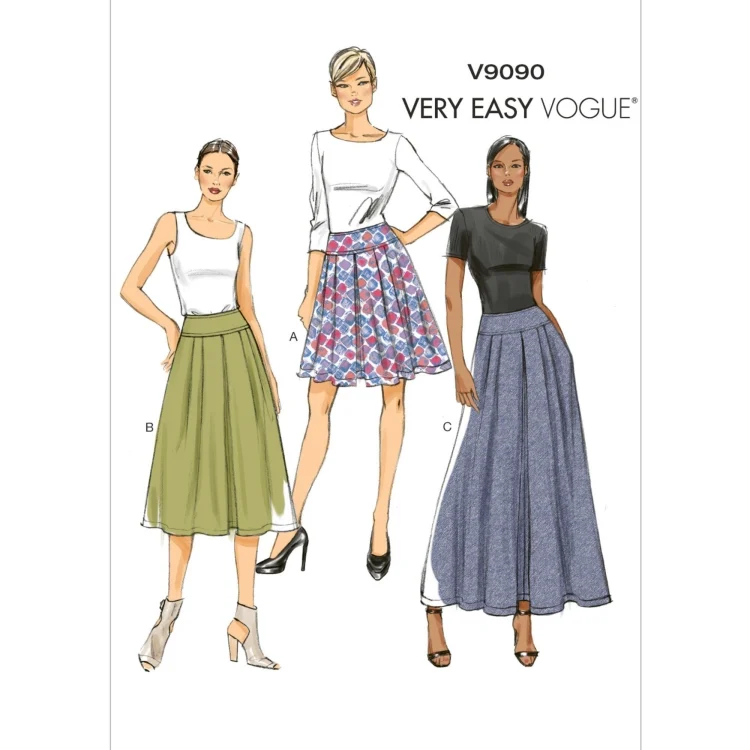 Schnittmuster Vogue 9090 Rock