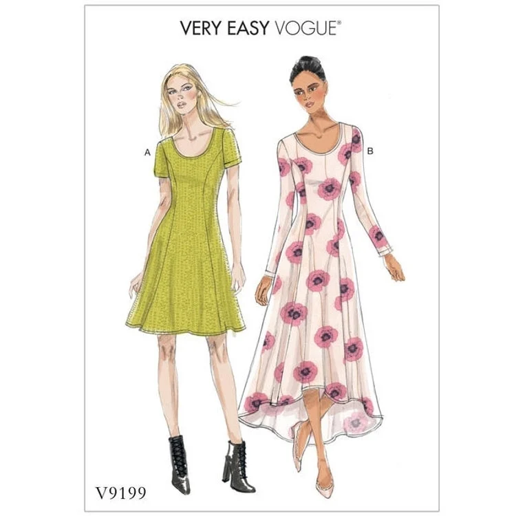 Schnittmuster Vogue 9199 Damenkleid