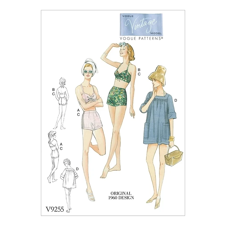 Schnittmuster Vogue 9255 Bademode