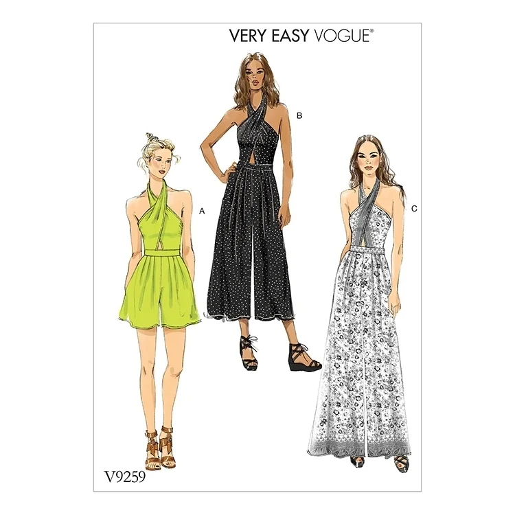 Schnittmuster Vogue 9259 Kleid