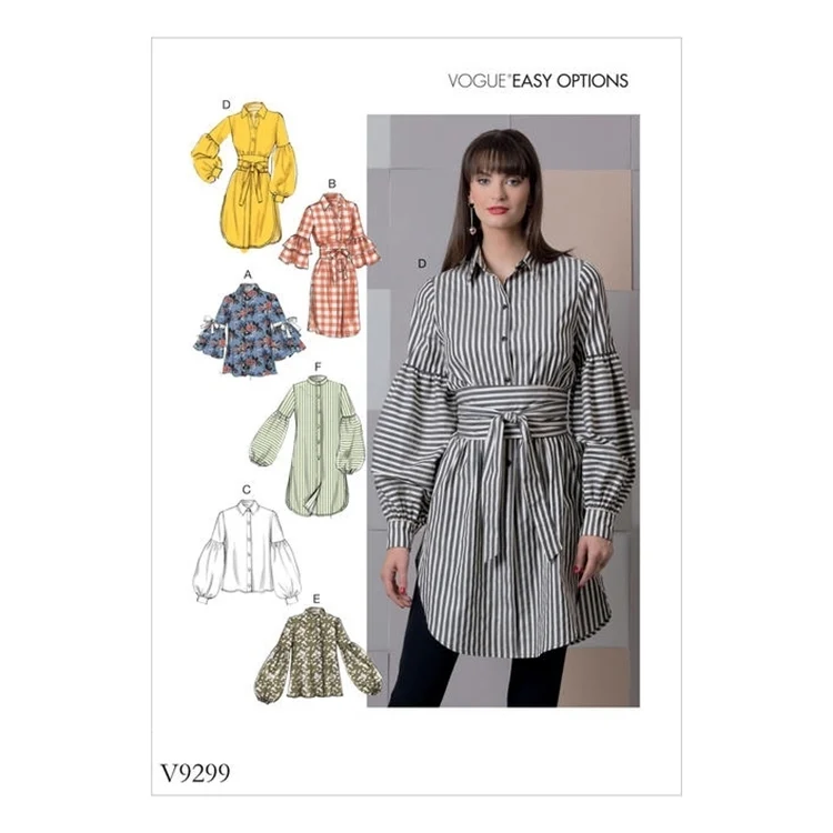 Schnittmuster Vogue 9299 Bluse