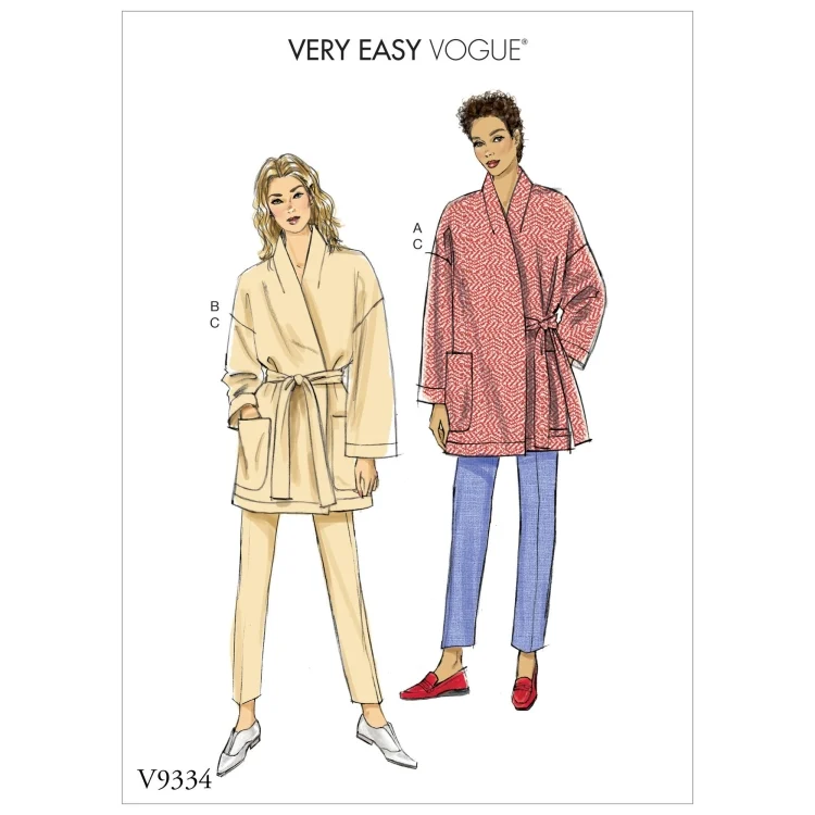 Schnittmuster Vogue 9334 Jacke