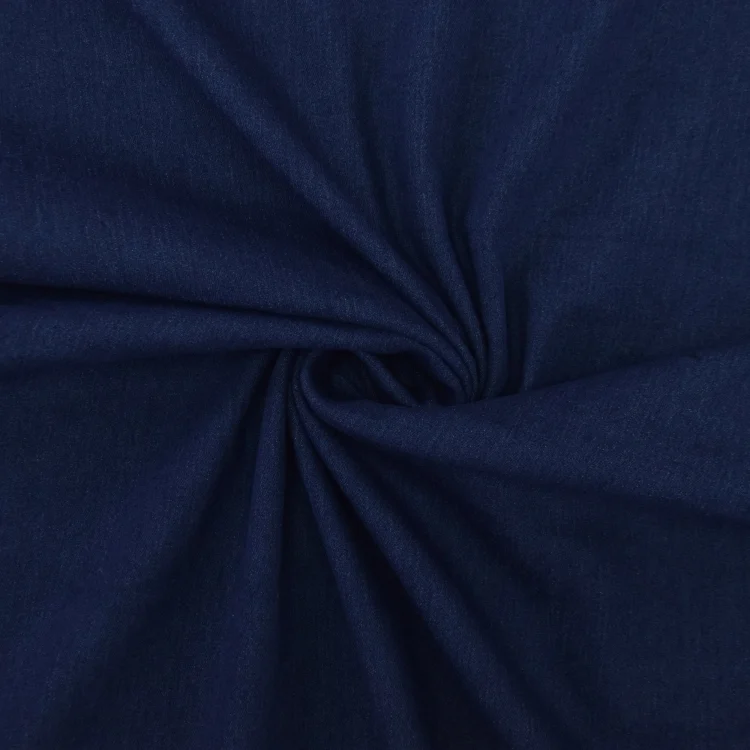 Stretch-Jeansstoff Uni, mittelblau