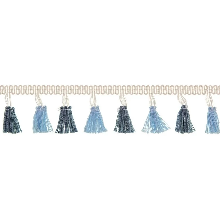 Tasselborte 4,2 cm, blau