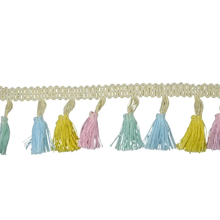 Tasselborte 4,2 cm, multicolor