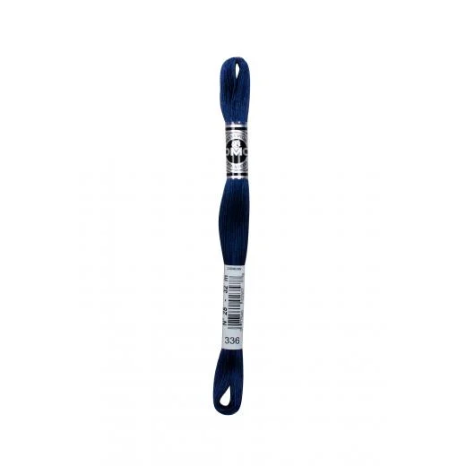 DMC Vierfachgarn Stärke 25 - 336 blau