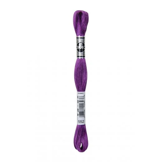 DMC Vierfachgarn Stärke 25 - 552 violett mittel