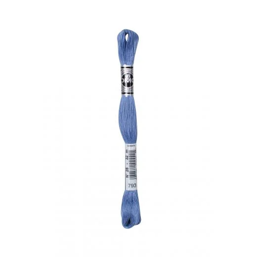 DMC Vierfachgarn Stärke 25 - 793 kornblumenblau mittel