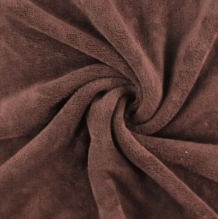 Wellnessfleece braun