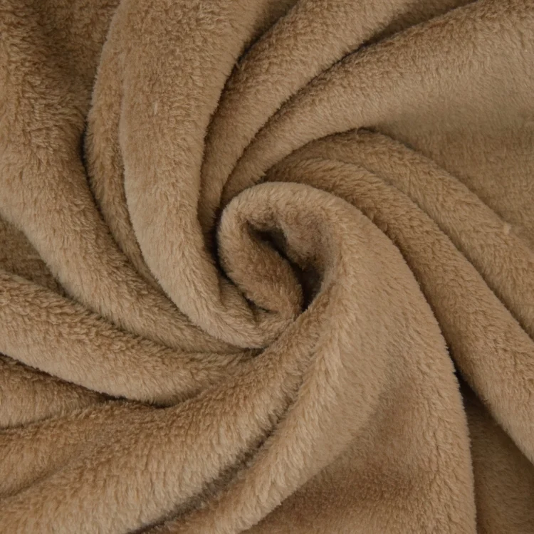 Wellnessfleece dunkelbeige