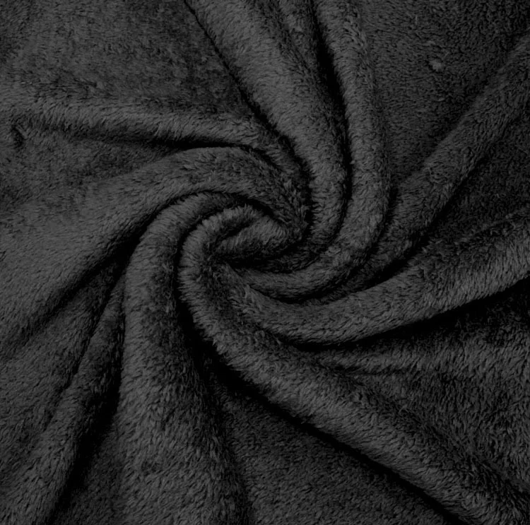 Wellnessfleece schwarz