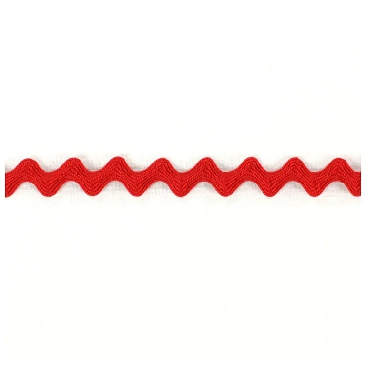 Zackenlitze 12 mm, rot