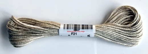 Soie d'Alger Seidenstickgarn - 0021 F-Colours - Ausverkauf 1x vorrätig