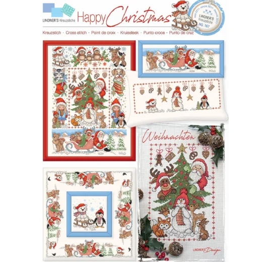 Lindner's Kreuzstiche - Happy Christmas