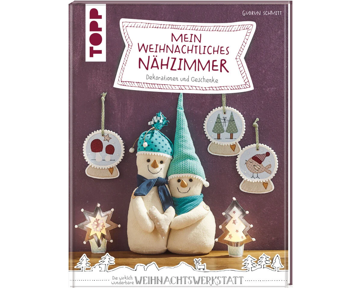 1 Restexemplar Weihnachts-Nähbuch: Mein weihnachtliches Nähzimmer, Topp, Mangel