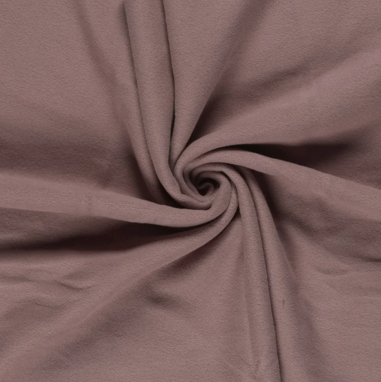 100% Baumwollfleece, malve