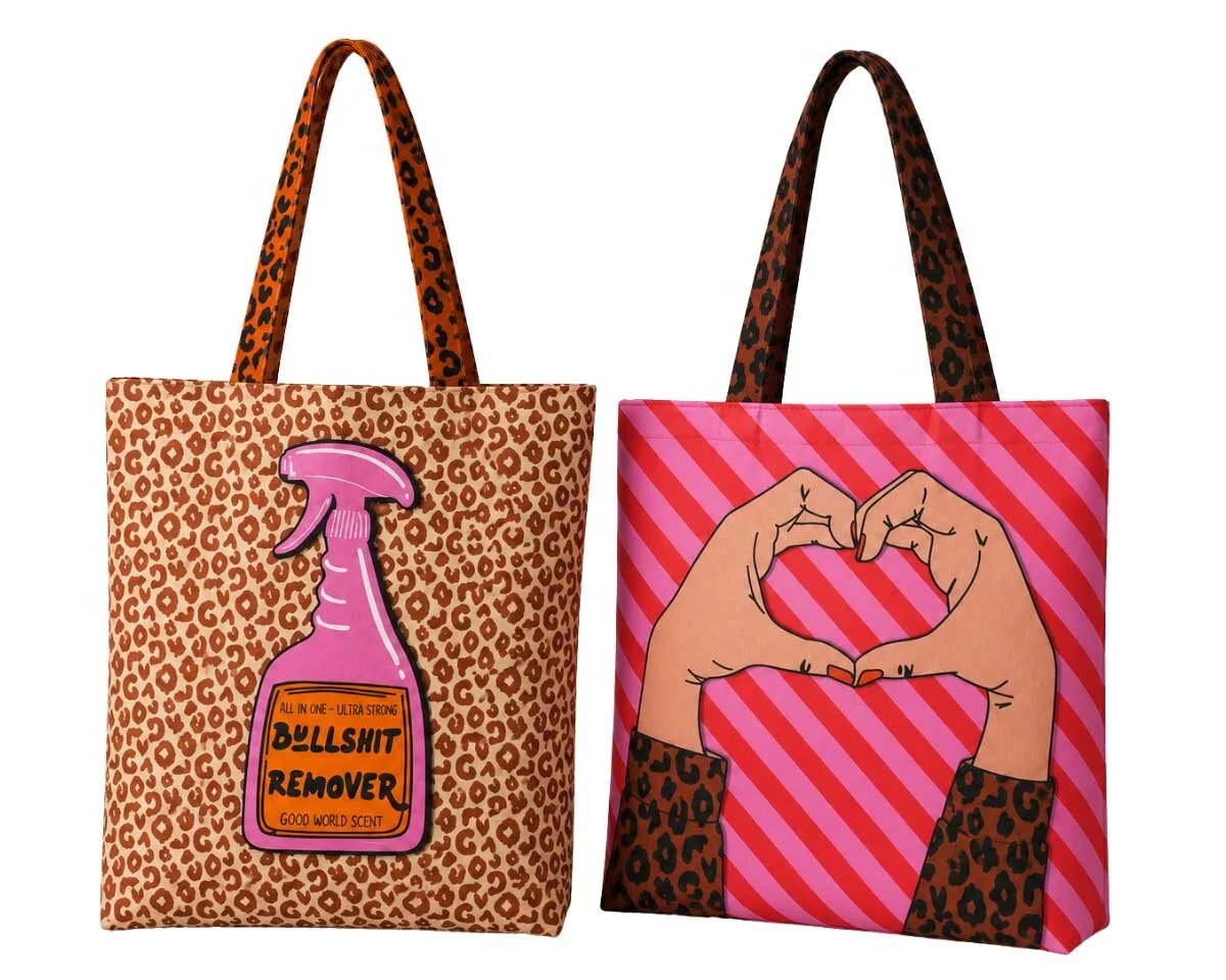 1,00-m-Taschen-Panel Baumwollstoff BAG, Hände & Sprühflasche, Cherry Picking
