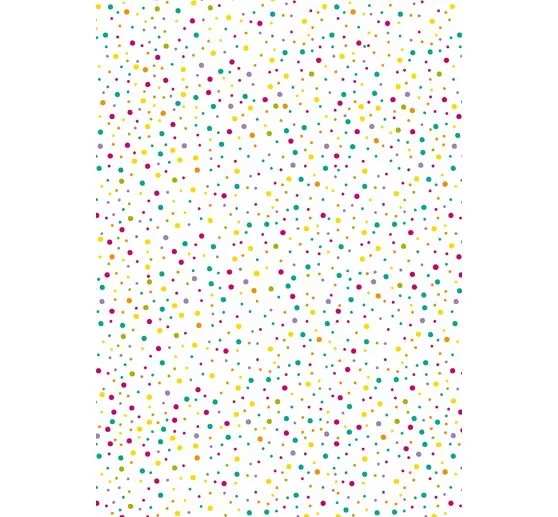 Transparentpapier "Regenbogen Punkte"