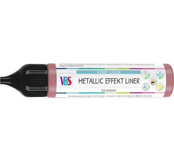 VBS Metallic Effekt Liner, 28 ml