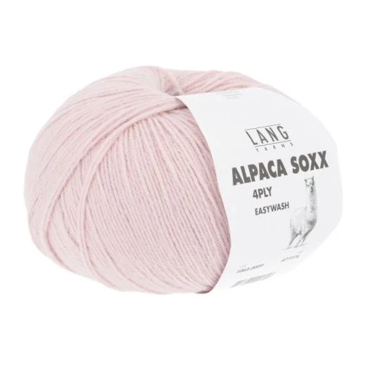 Alpaca Soxx 4-fach Lang Yarns - rosa (0009)
