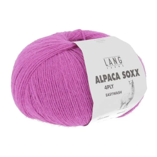 Alpaca Soxx 4-fach Lang Yarns - pink (0085)