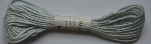 Soie d'Alger Seidenstickgarn - 111 kühles blau - Ausverkauf 1x vorrätig