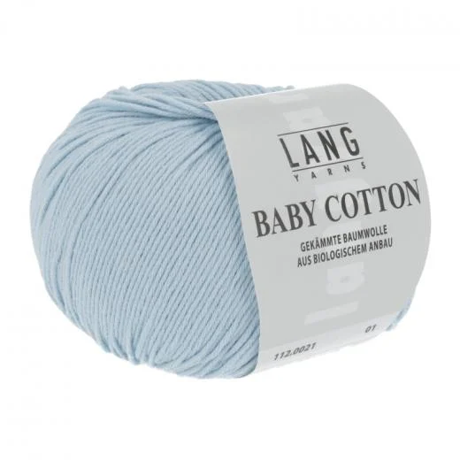Baby Cotton Lang Yarns - himmelblau (0021)