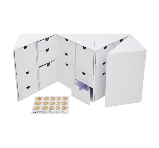 Klappschränkchen mit 24 Schüben