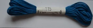 Soie d'Alger Seidenstickgarn - 115 kühles blau - Ausverkauf 1x vorrätig