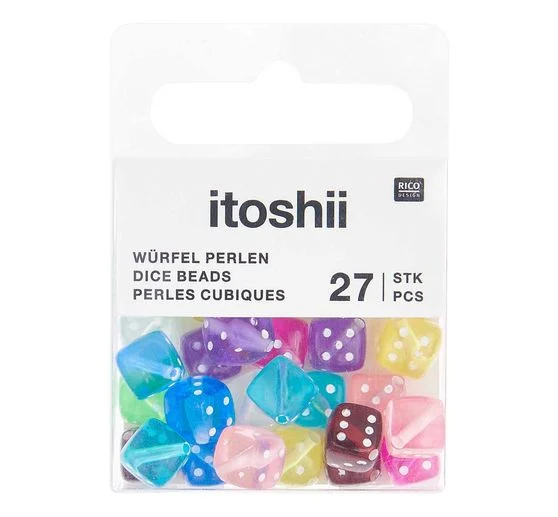 itoshii Perlen-Set "Würfel"