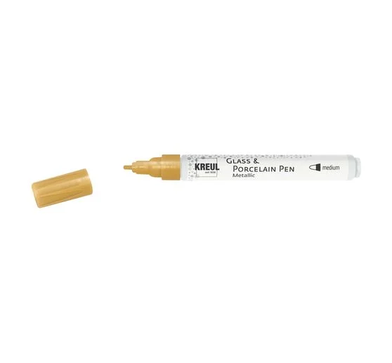 KREUL Glass & Porcelain Pen "Metallic"