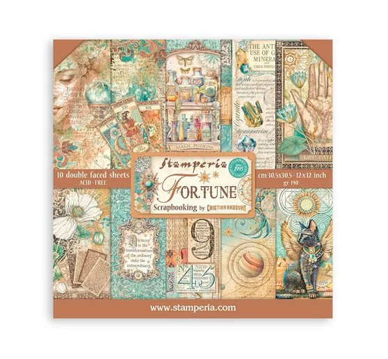 Scrapbook-Block "Fortune"