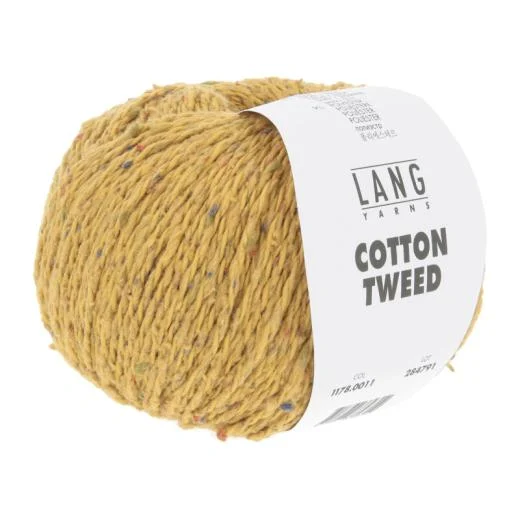 LANG YARNS Cotton Tweed - ocker (0011)
