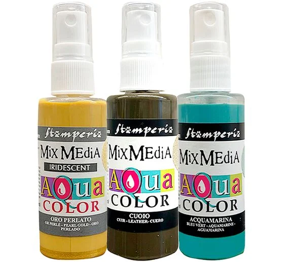 Stamperia Aquacolor "Fortune", 3er-Set