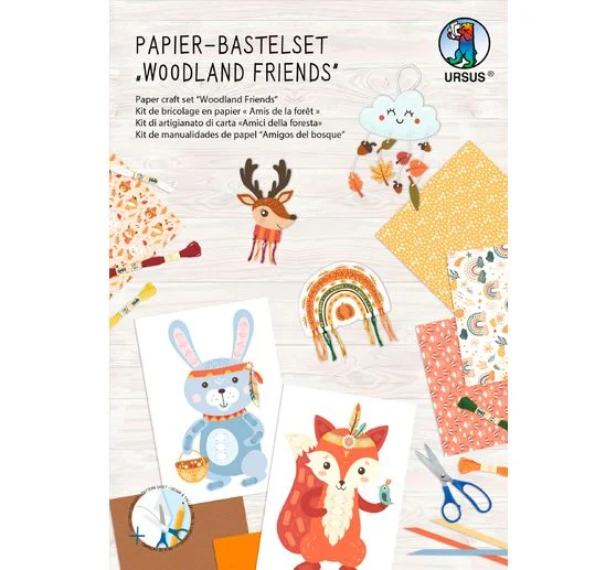 Papier-Bastelset
