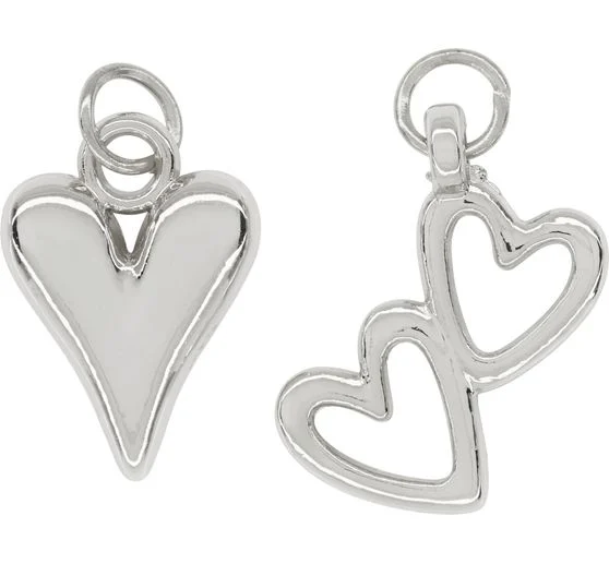 Metall Charms Herzen