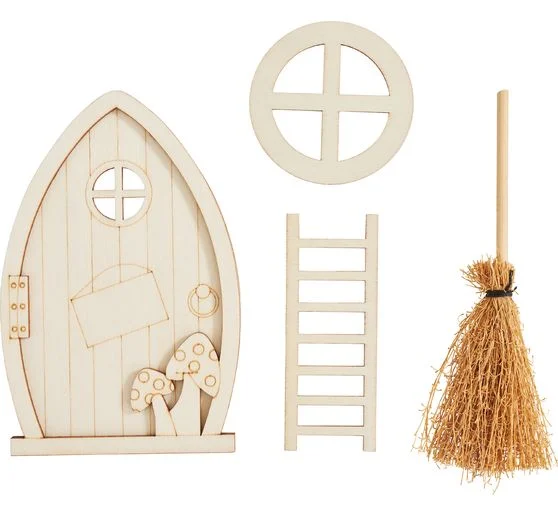 VBS Miniaturtür-Set "Pilze"