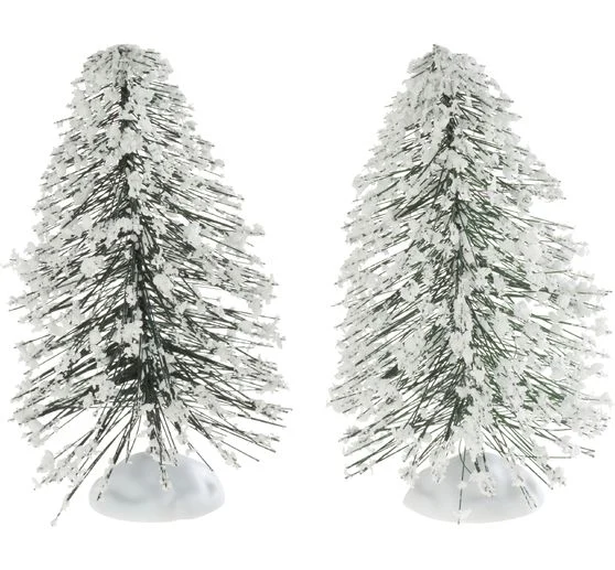 VBS Miniatur Tannenbaum mit Schnee, 2 Stk.