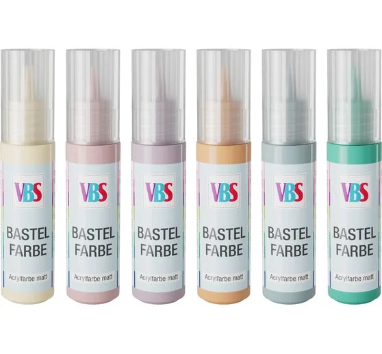 VBS Bastelfarben-Set "Pastel"