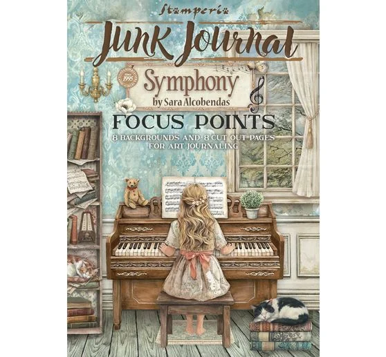 Stamperia A5 Junk Journal Focus Points "Symphony"