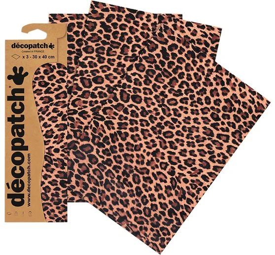 Décopatch-Papier "Leopard"