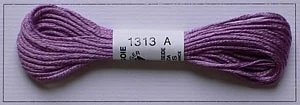 Soie d'Alger Seidenstickgarn - 1313 rot violett / lila- Ausverkauf 1x vorrätig