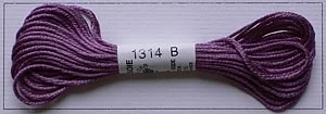 Soie d'Alger Seidenstickgarn - 1314 rot violett / lila - Ausverkauf 1x vorrätig