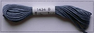 Soie d'Alger Seidenstickgarn - 1434 blau- Ausverkauf 1x vorrätig