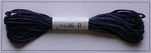 Soie d'Alger Seidenstickgarn - 1436 blau- Ausverkauf 1x vorrätig