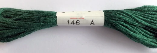 Soie d'Alger Seidenstickgarn - 146 grün extra - Ausverkauf 1x vorrätig