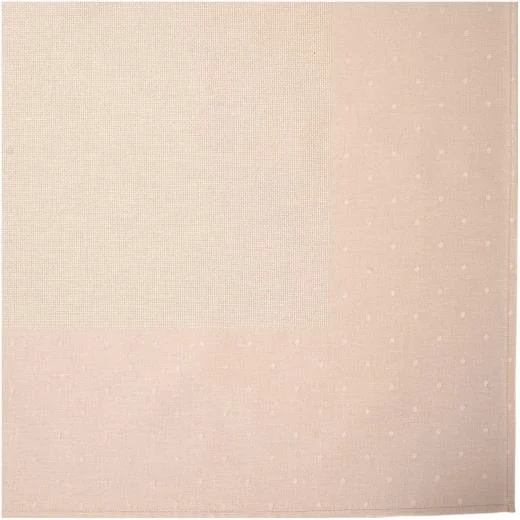 Tischdecke Punkte beige (ohne Material) - Rico Design