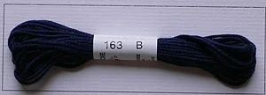 Soie d'Alger Seidenstickgarn - 163 warmes blau - Ausverkauf 2x vorrätig