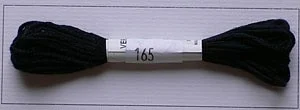 Soie d'Alger Seidenstickgarn - 165 warmes blau - Ausverkauf 2x vorrätig