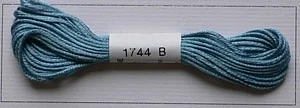 Soie d'Alger Seidenstickgarn - 1744 cyan - Ausverkauf 1x vorrätig
